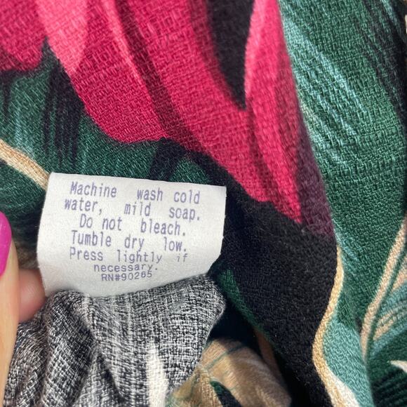 Newt at the Royal hawaiian Shirt size M Colorful USA Cotton Resort Vacation - Picture 6 of 11